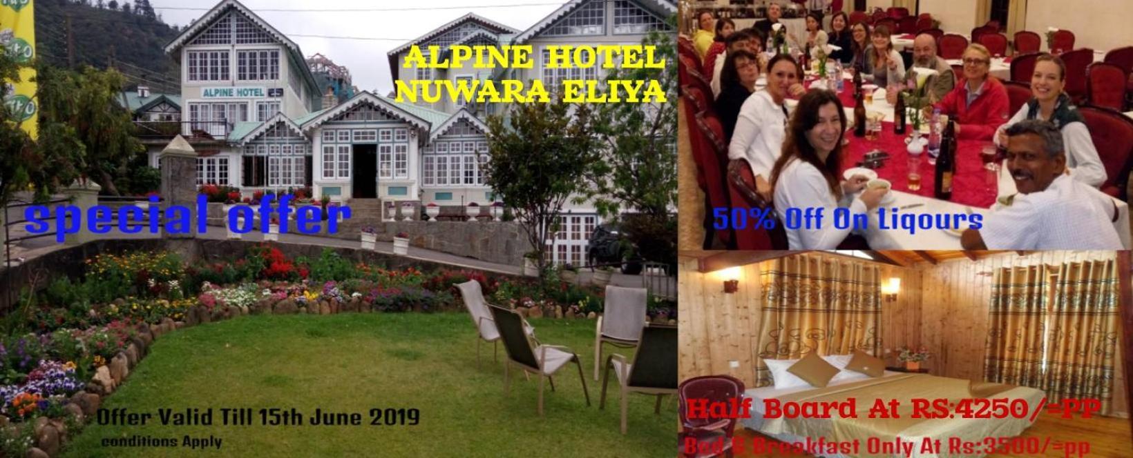 Alpine Hotel Nuwara Eliya Exteriér fotografie
